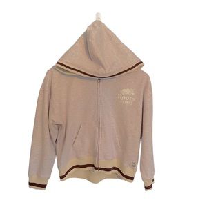 Girl’s Roots Blush Pink Hooded Sweatshirt (XXL/13-14 years)